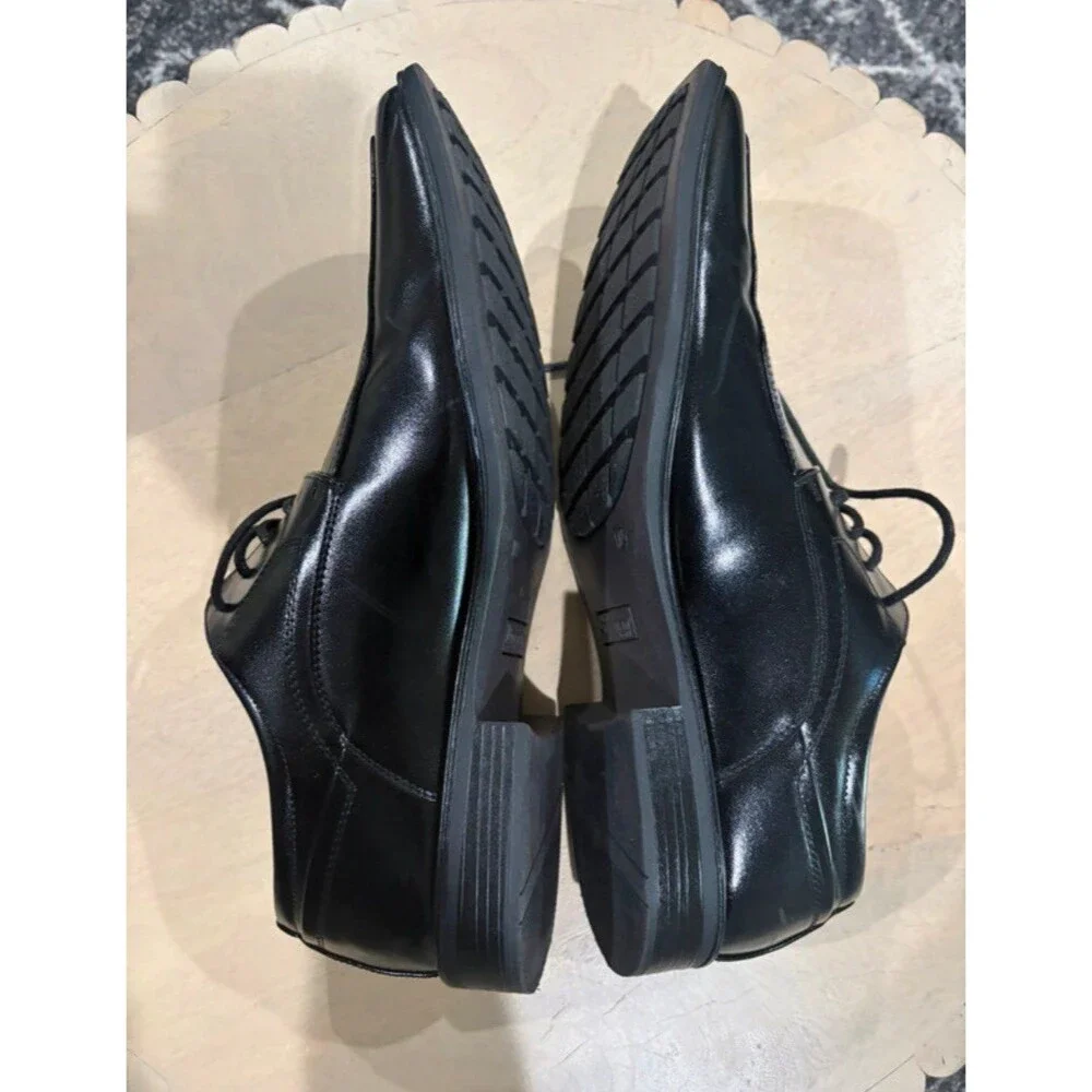 Freeman Men’s Black Leather Shoes | Size 10.5M | Colter 1660 | Like New